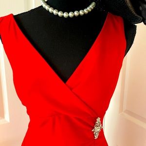 NWT Scarlett night red event dress